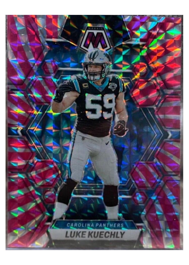 2023 Panini Mosaic Base Set Luke Kuechly #30 card