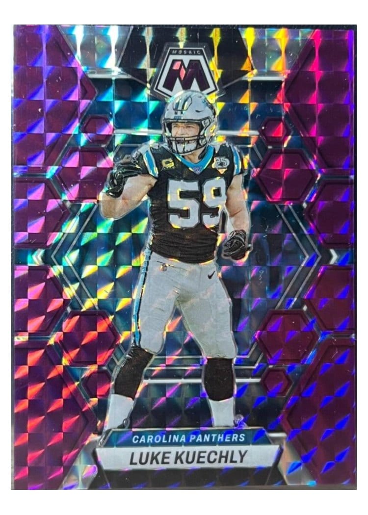 2023 Panini Mosaic Base Set Luke Kuechly #30 card