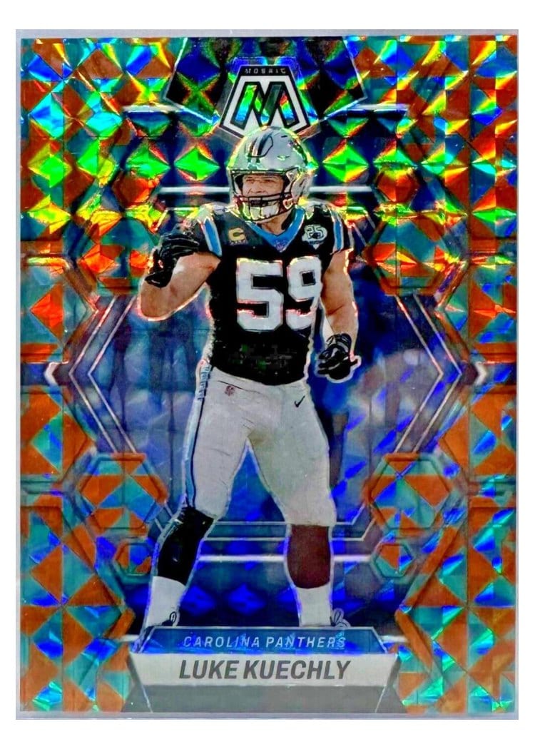 2023 Panini Mosaic Base Set Luke Kuechly #30 card
