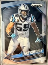 2025 Panini Prizm Black Base Set Luke Kuechly #18