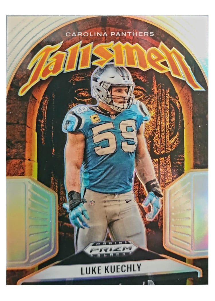 2025 Panini Prizm Black Talismen Luke Kuechly #7 card