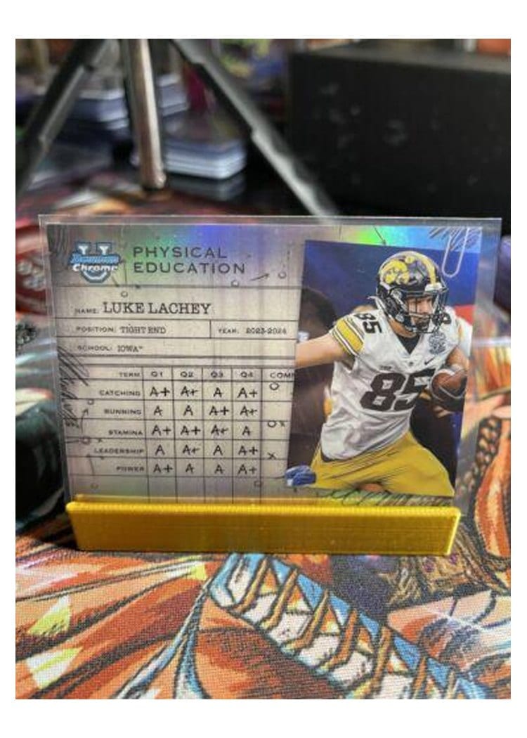 2024 Bowman University Chrome Physical Education Set Luke Lachey #PE-16 card