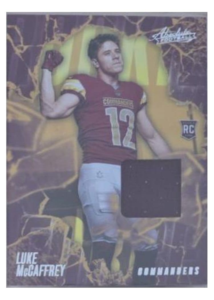 2024 Panini Absolute Rookie Force Luke McCaffrey #RF-LMY card