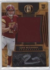 2024 Panini Gold Standard Rookie Jersey Autographs Jumbo Luke McCaffrey #264 card