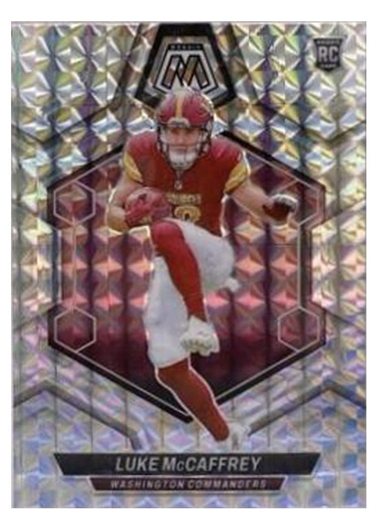 2024 Panini Mosaic Base Set Luke McCaffrey #376 card