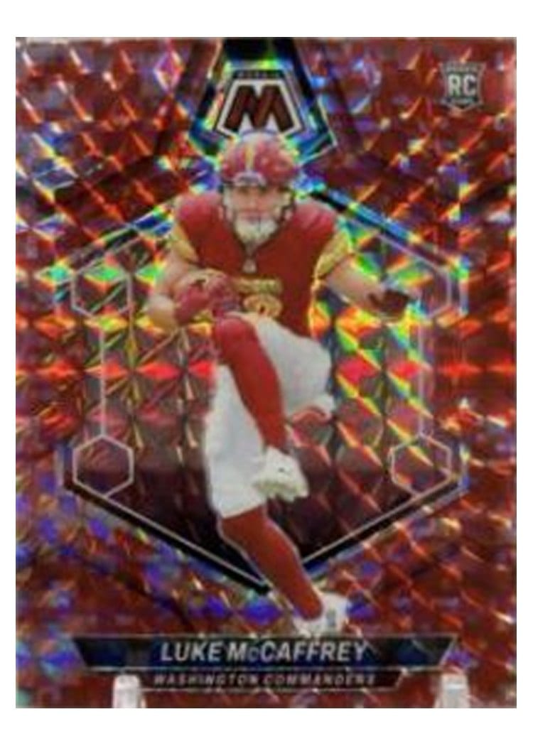 2024 Panini Mosaic Base Set Luke McCaffrey #376 card