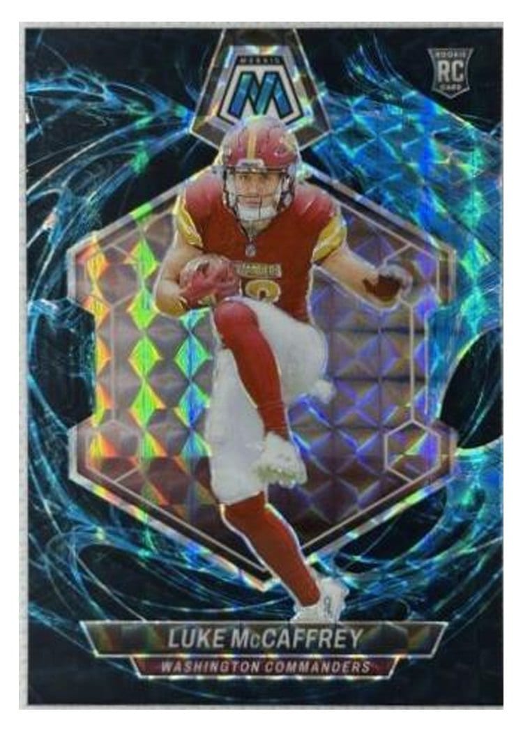 2024 Panini Mosaic Base Set Luke McCaffrey #376 card