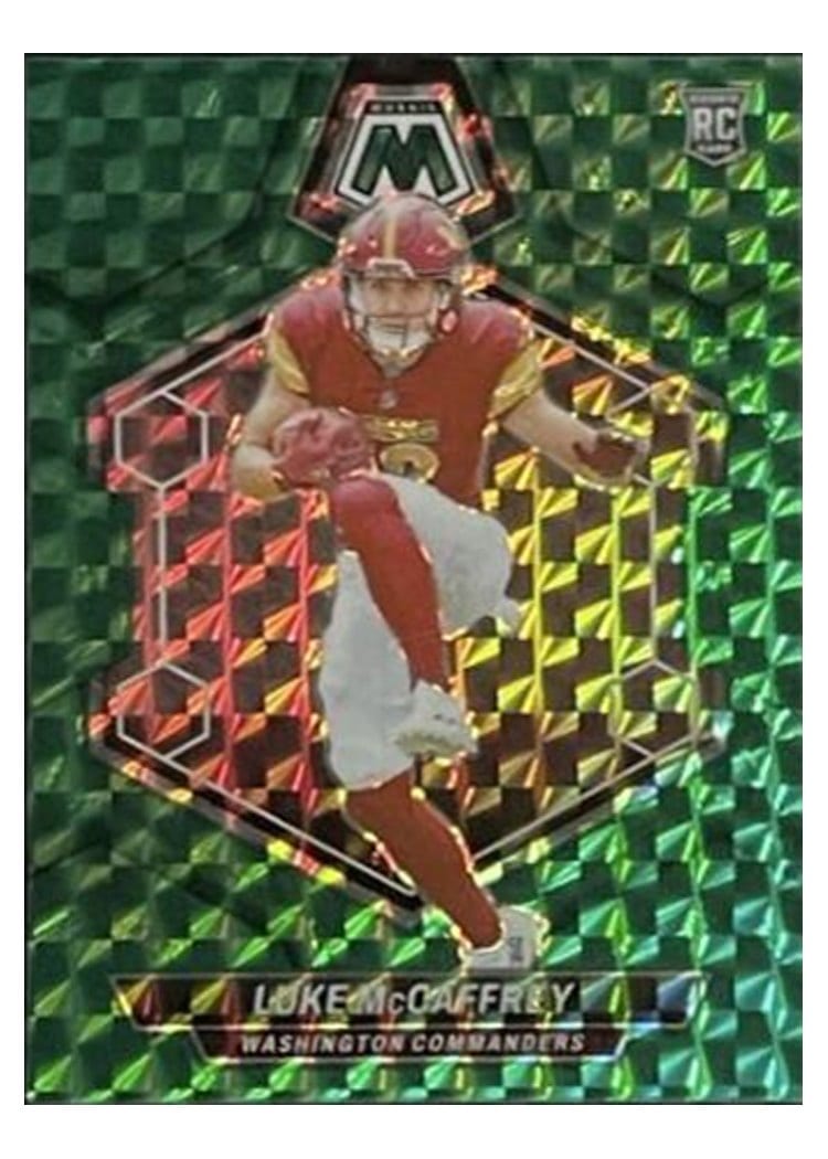 2024 Panini Mosaic Base Set Luke McCaffrey #376 card