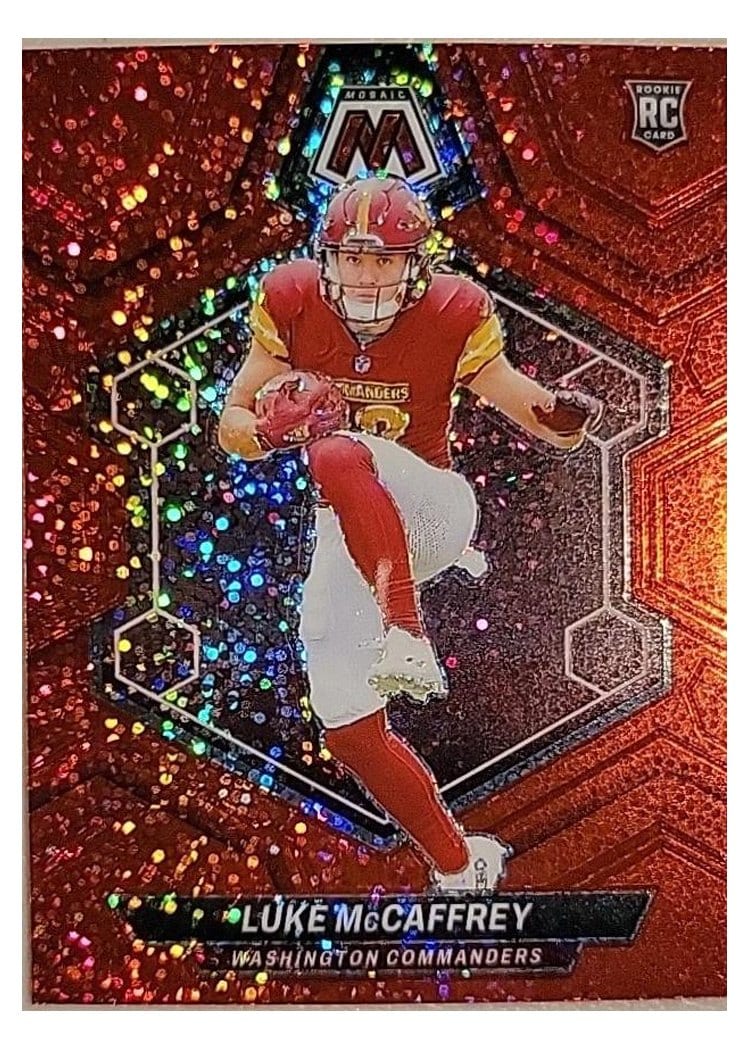 2024 Panini Mosaic Base Set Luke McCaffrey #376 card
