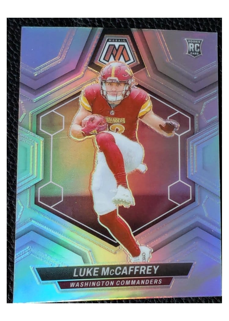 2024 Panini Mosaic Base Set Luke McCaffrey #376 card