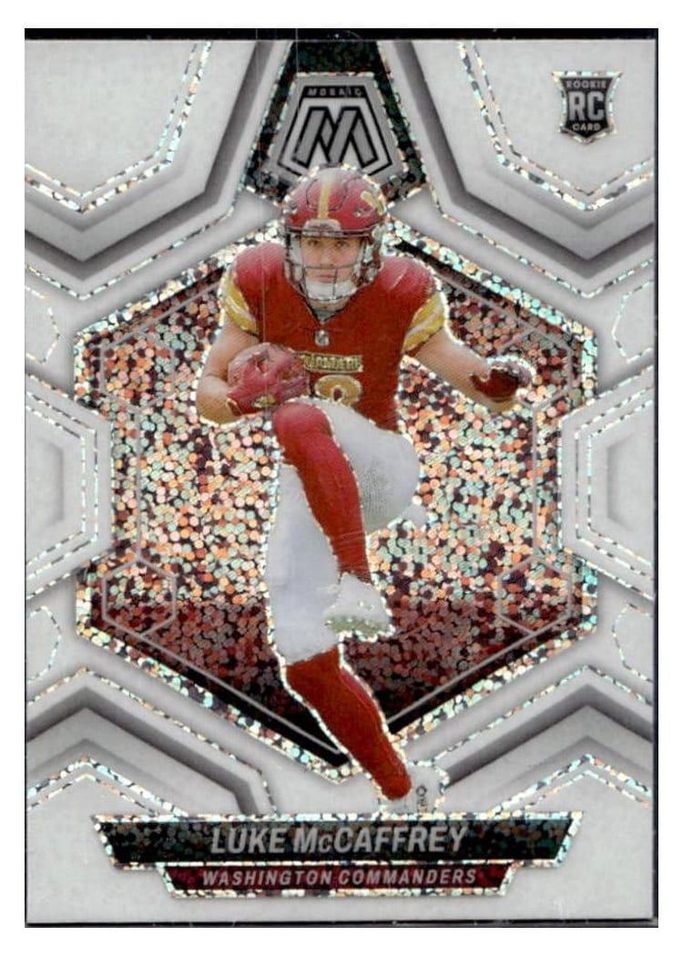 2024 Panini Mosaic Base Set Luke McCaffrey #376 card