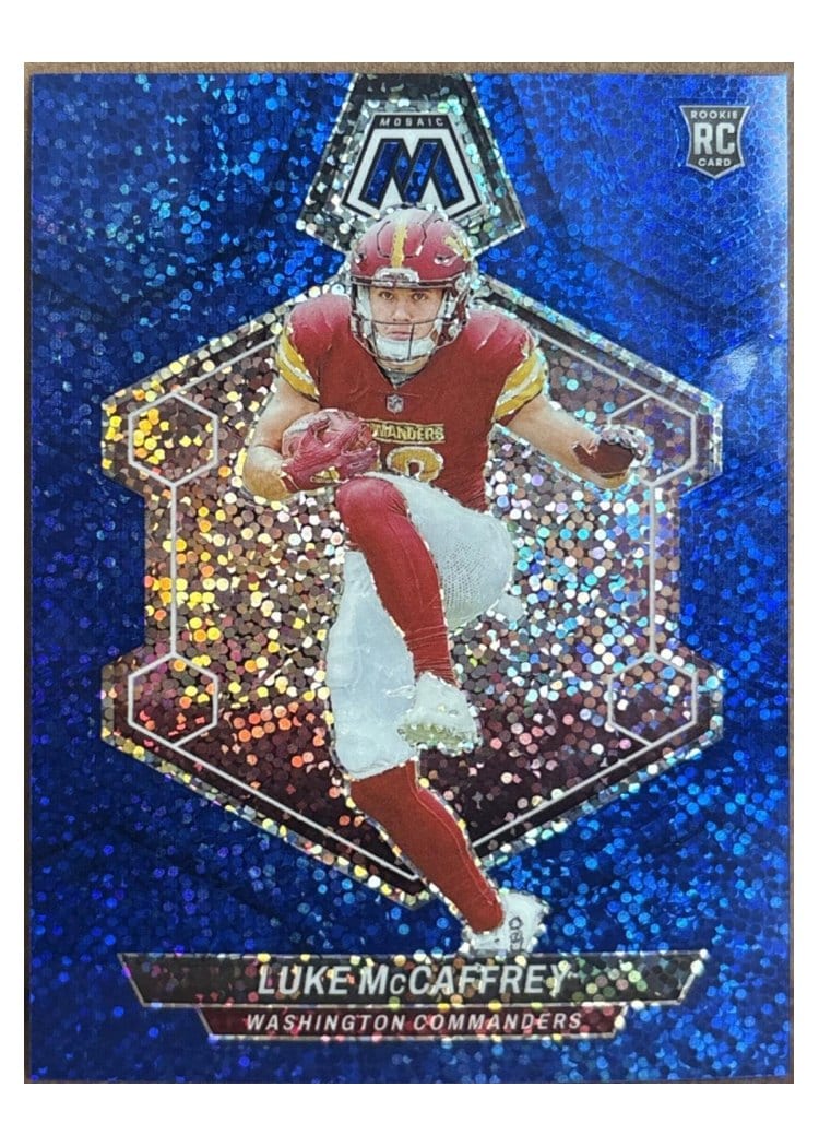 2024 Panini Mosaic Base Set Luke McCaffrey #376 card