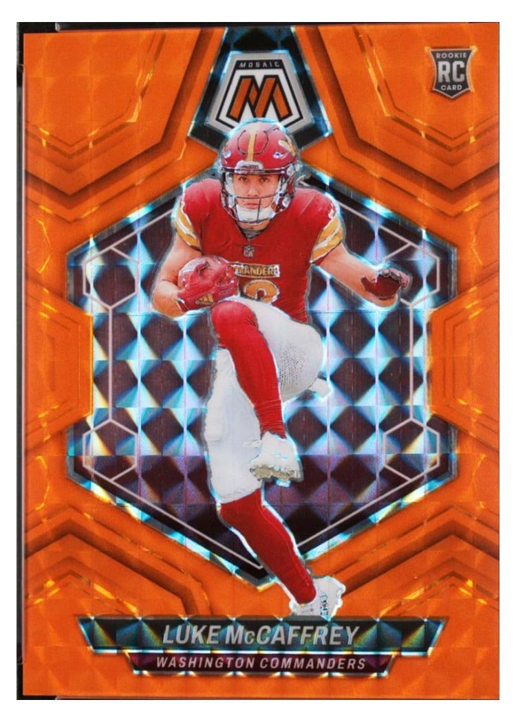 2024 Panini Mosaic Base Set Luke McCaffrey #376 card