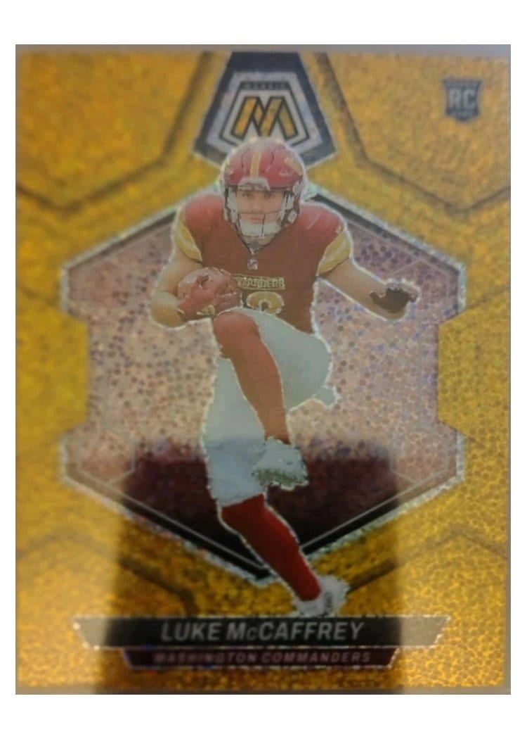 2024 Panini Mosaic Base Set Luke McCaffrey #376 card