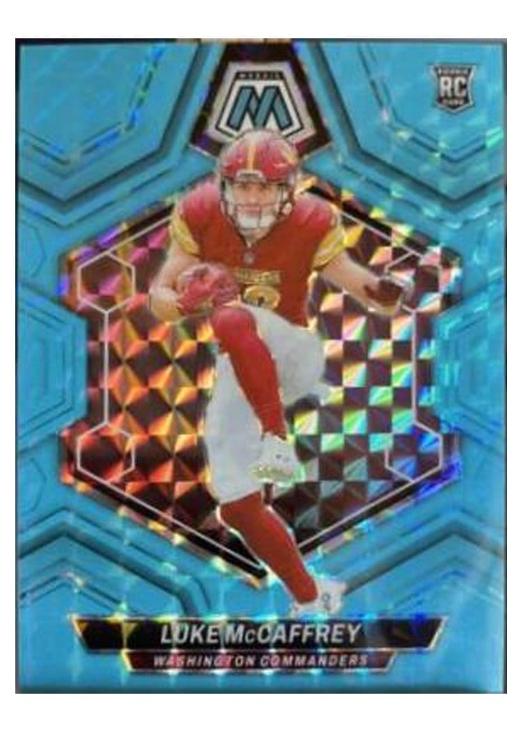 2024 Panini Mosaic Base Set Luke McCaffrey #376 card