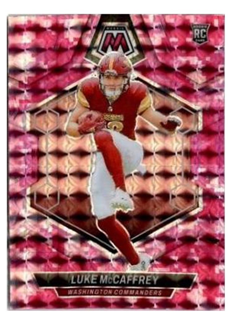 2024 Panini Mosaic Base Set Luke McCaffrey #376 card