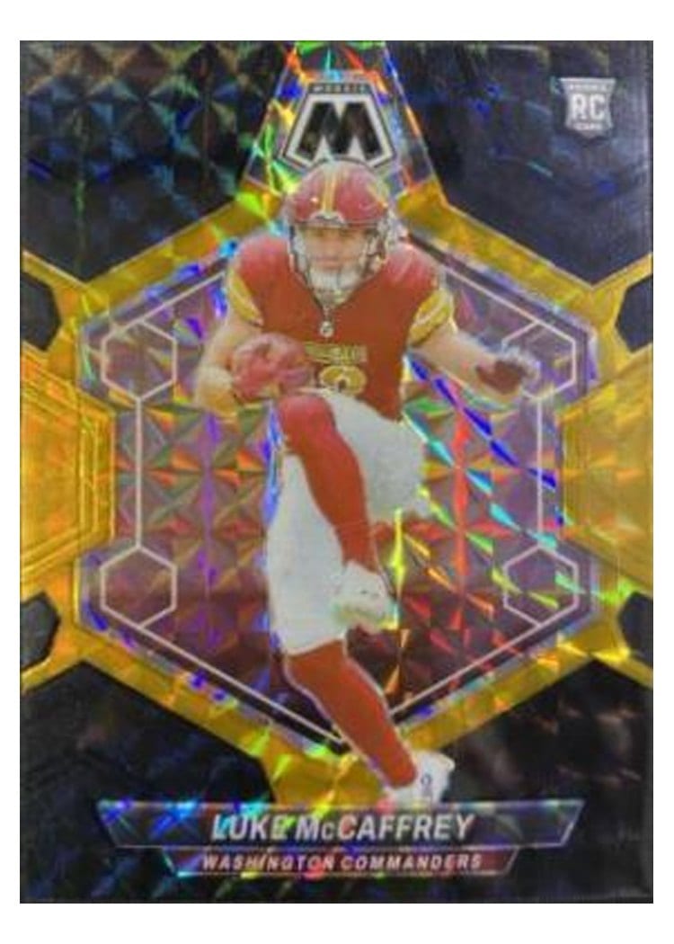 2024 Panini Mosaic Base Set Luke McCaffrey #376 card