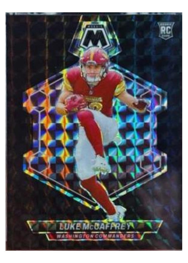 2024 Panini Mosaic Base Set Luke McCaffrey #376 card