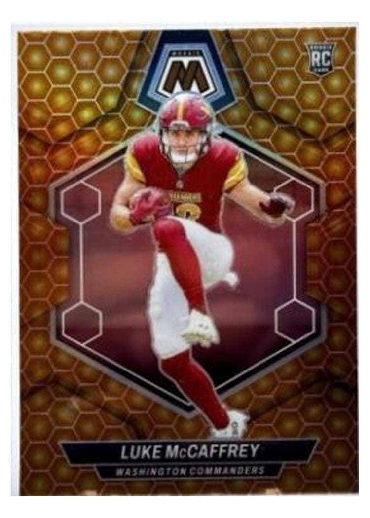 2024 Panini Mosaic Base Set Luke McCaffrey #376 card
