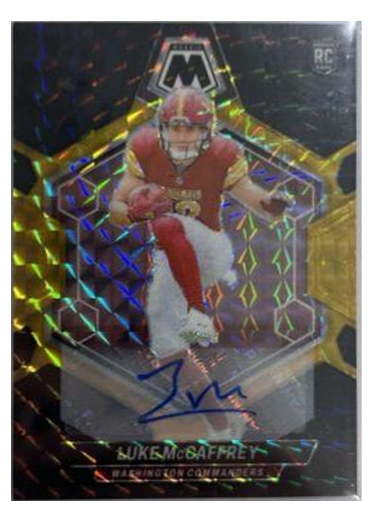 2024 Panini Mosaic Base Set Luke McCaffrey #376 card