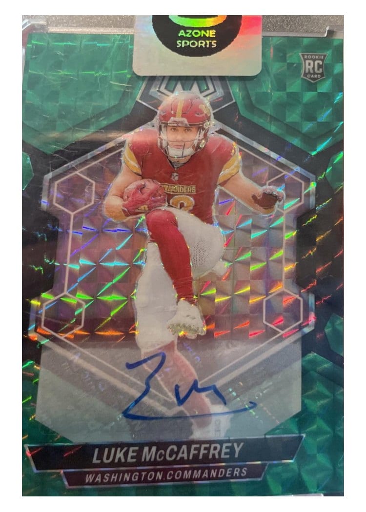 2024 Panini Mosaic Base Set Luke McCaffrey #376 card