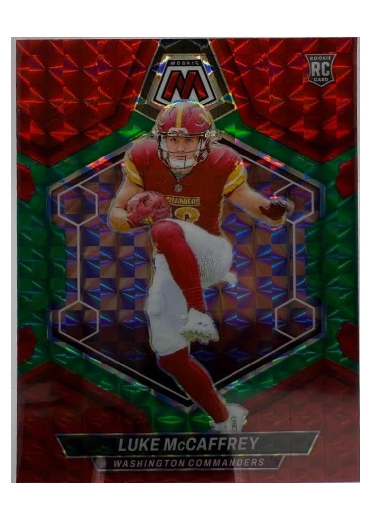 2024 Panini Mosaic Base Set Luke McCaffrey #376 card