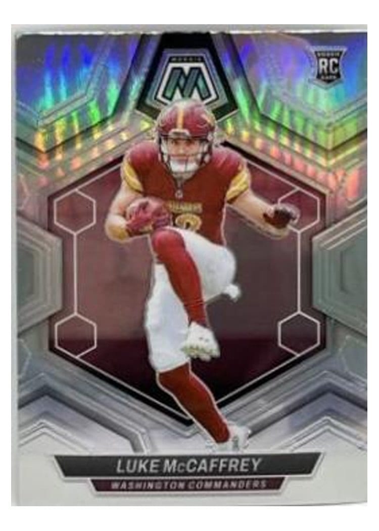 2024 Panini Mosaic Base Set Luke McCaffrey #376 card