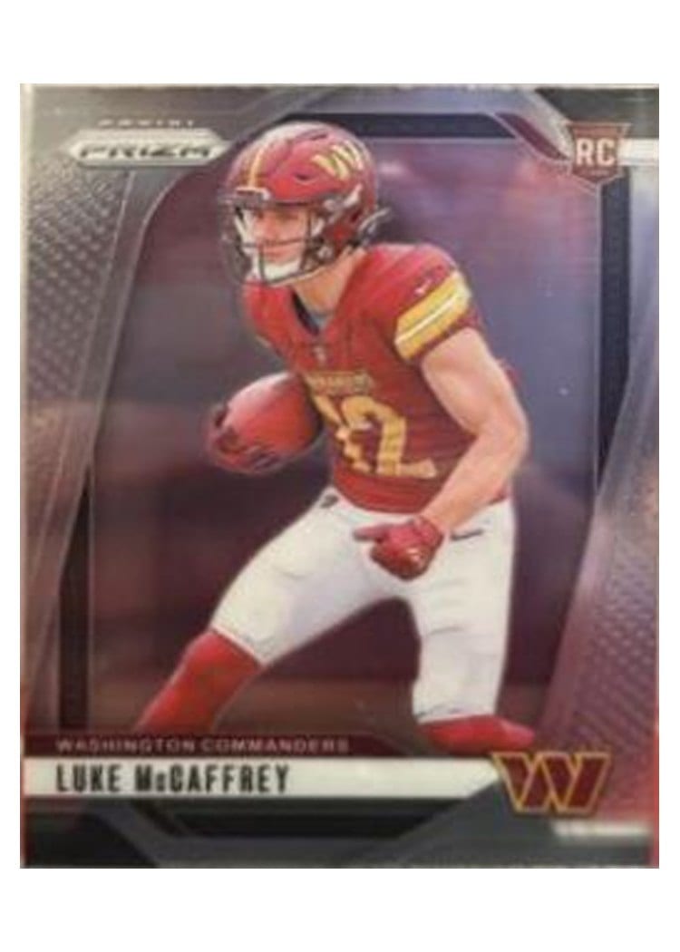 2024 Panini Prizm Base Set Luke McCaffrey #367 card