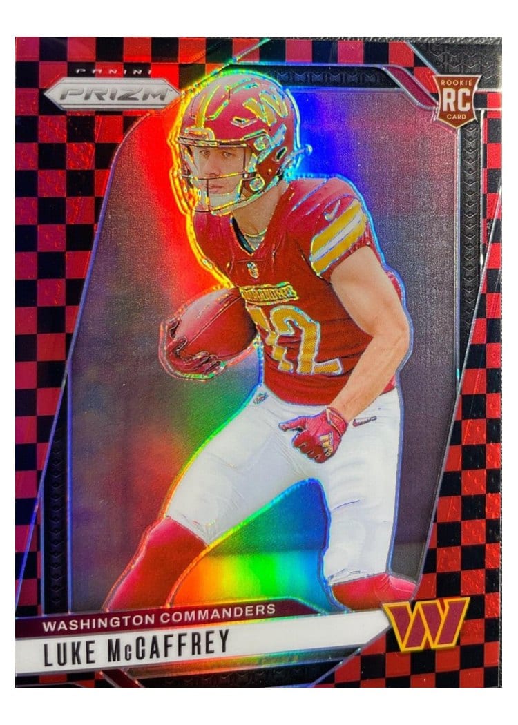 2024 Panini Prizm Base Set Luke McCaffrey #367 card