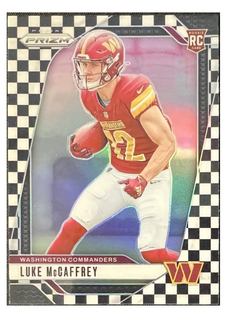 2024 Panini Prizm Base Set Luke McCaffrey #367 card
