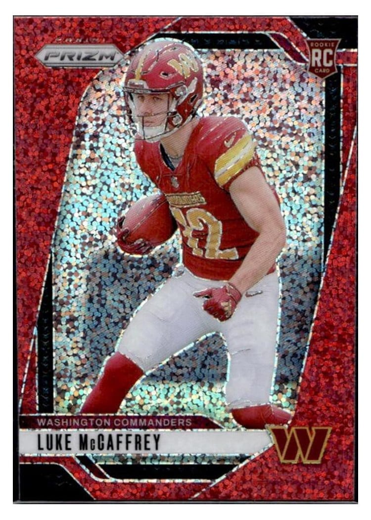 2024 Panini Prizm Base Set Luke McCaffrey #367 card