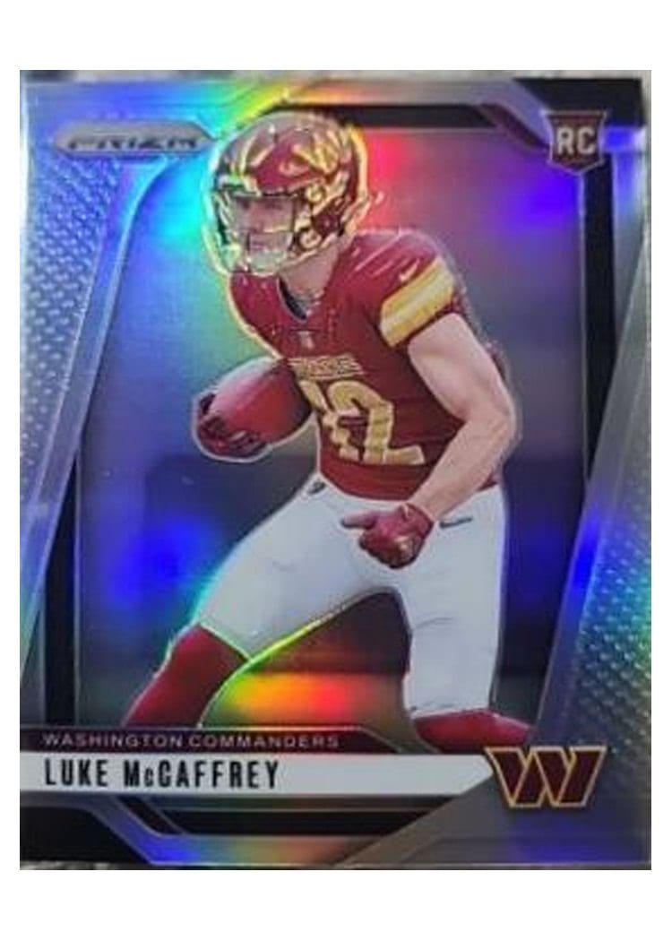 2024 Panini Prizm Base Set Luke McCaffrey #367 card