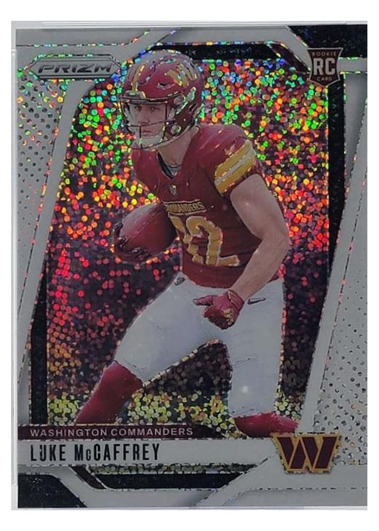2024 Panini Prizm Base Set Luke McCaffrey #367 card