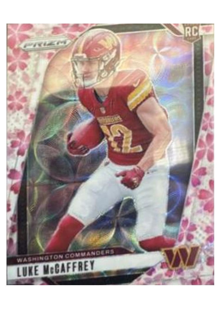 2024 Panini Prizm Base Set Luke McCaffrey #367 card