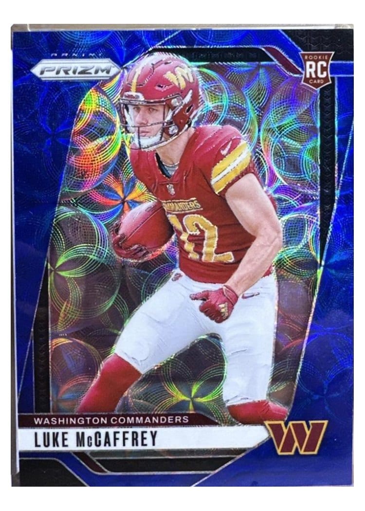 2024 Panini Prizm Base Set Luke McCaffrey #367 card