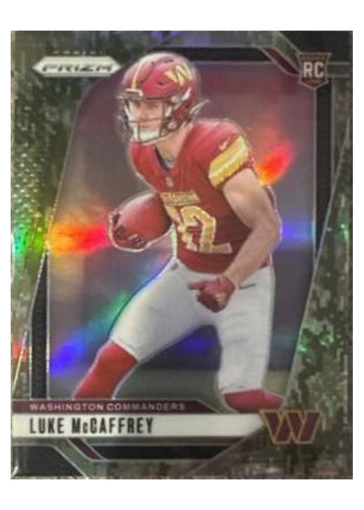 2024 Panini Prizm Base Set Luke McCaffrey #367 card