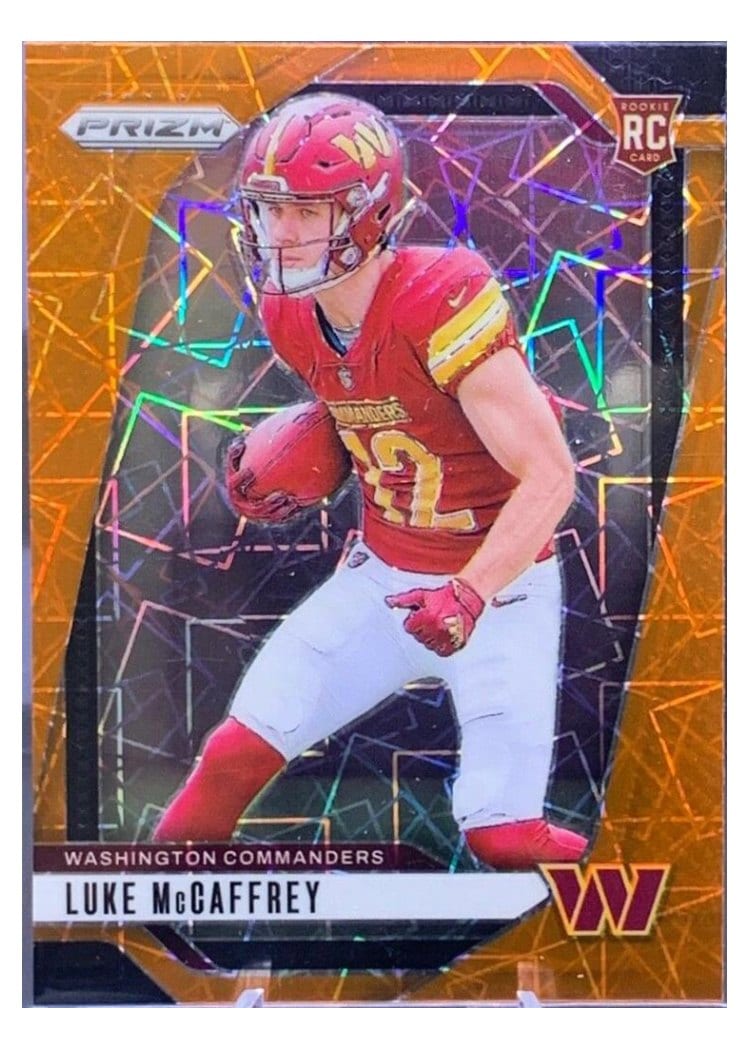 2024 Panini Prizm Base Set Luke McCaffrey #367 card
