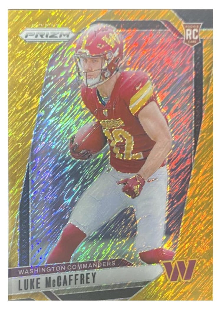 2024 Panini Prizm Base Set Luke McCaffrey #367 card