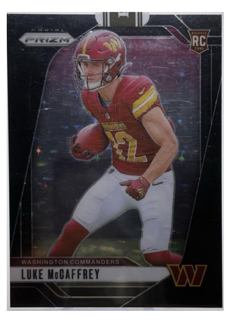 2024 Panini Prizm Base Set Luke McCaffrey #367 card