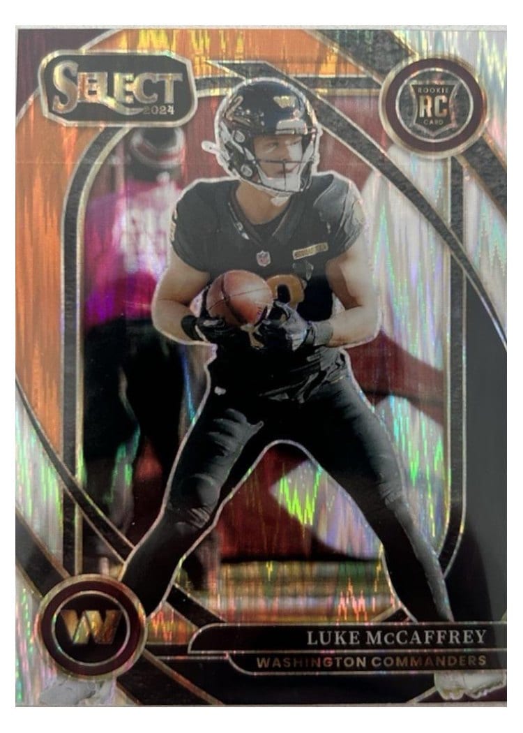 2024 Panini Select Base Set Luke McCaffrey #279 card