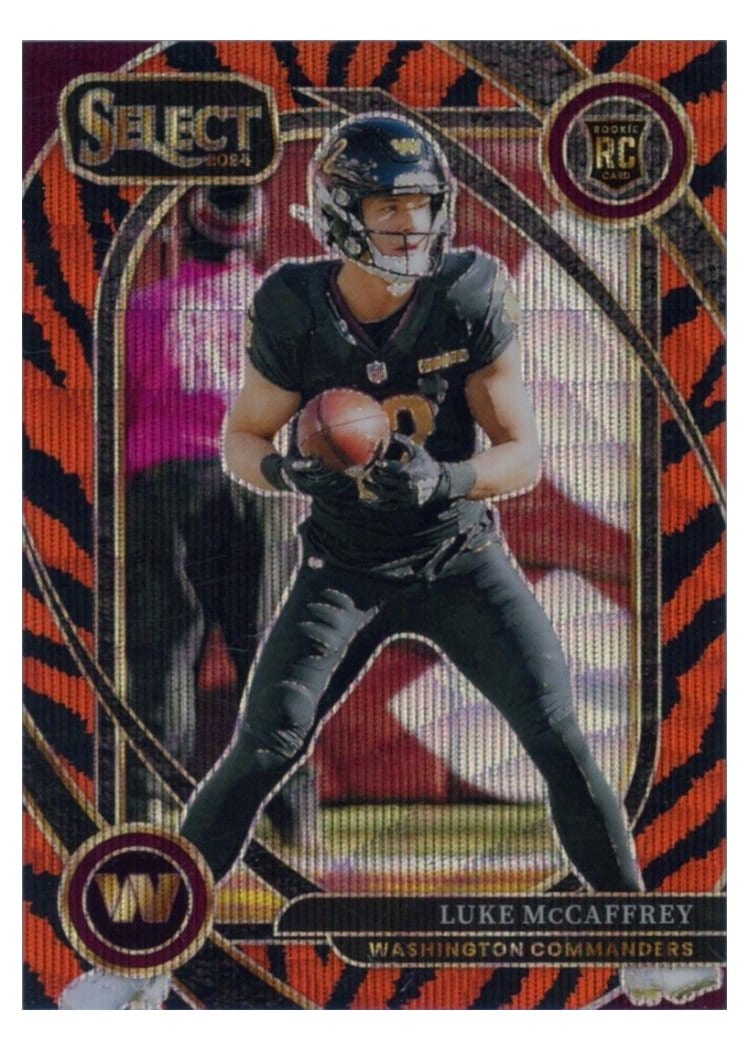 2024 Panini Select Base Set Luke McCaffrey #279 card