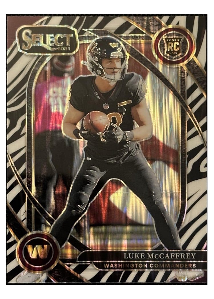 2024 Panini Select Base Set Luke McCaffrey #279 card