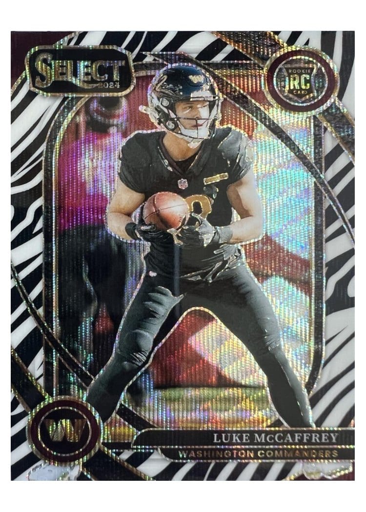 2024 Panini Select Base Set Luke McCaffrey #279 card