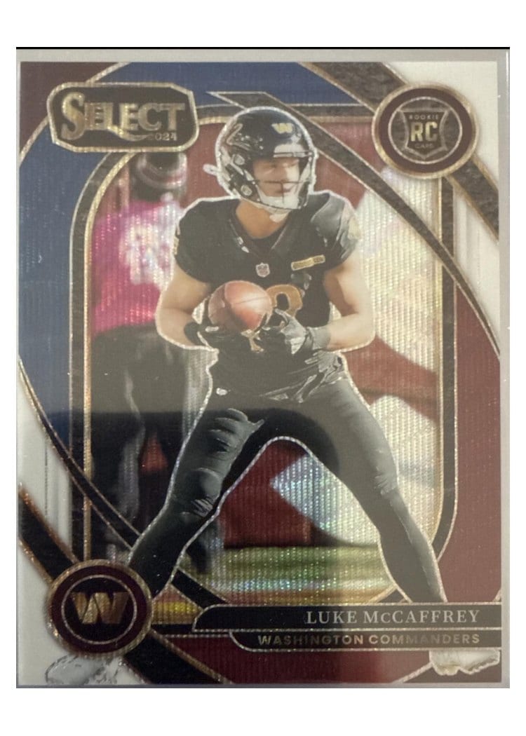 2024 Panini Select Base Set Luke McCaffrey #279 card