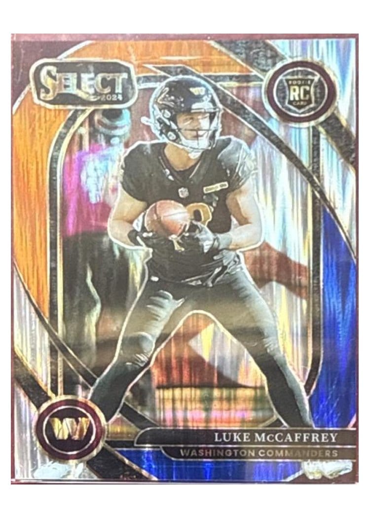 2024 Panini Select Base Set Luke McCaffrey #279 card