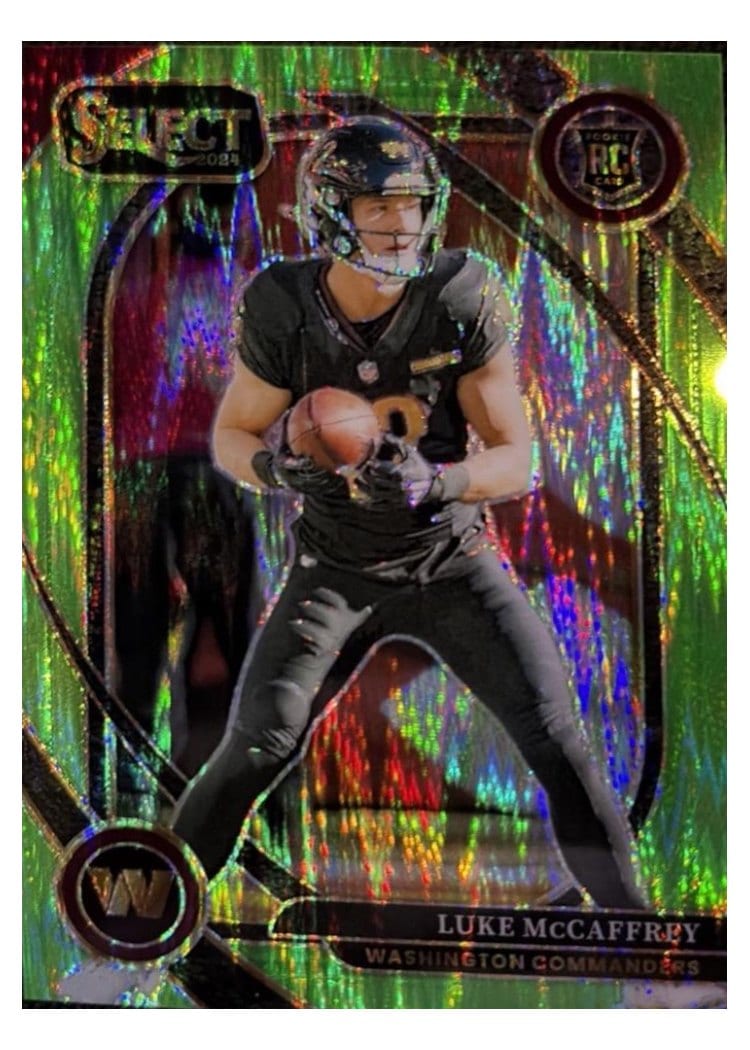 2024 Panini Select Base Set Luke McCaffrey #279 card