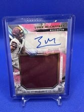 2024 Topps Inception Rookie Jumbo Relic Autographs Luke McCaffrey #RJRA-LMC card