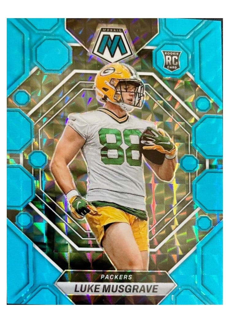 2023 Panini Mosaic Base Set Luke Musgrave #343 card