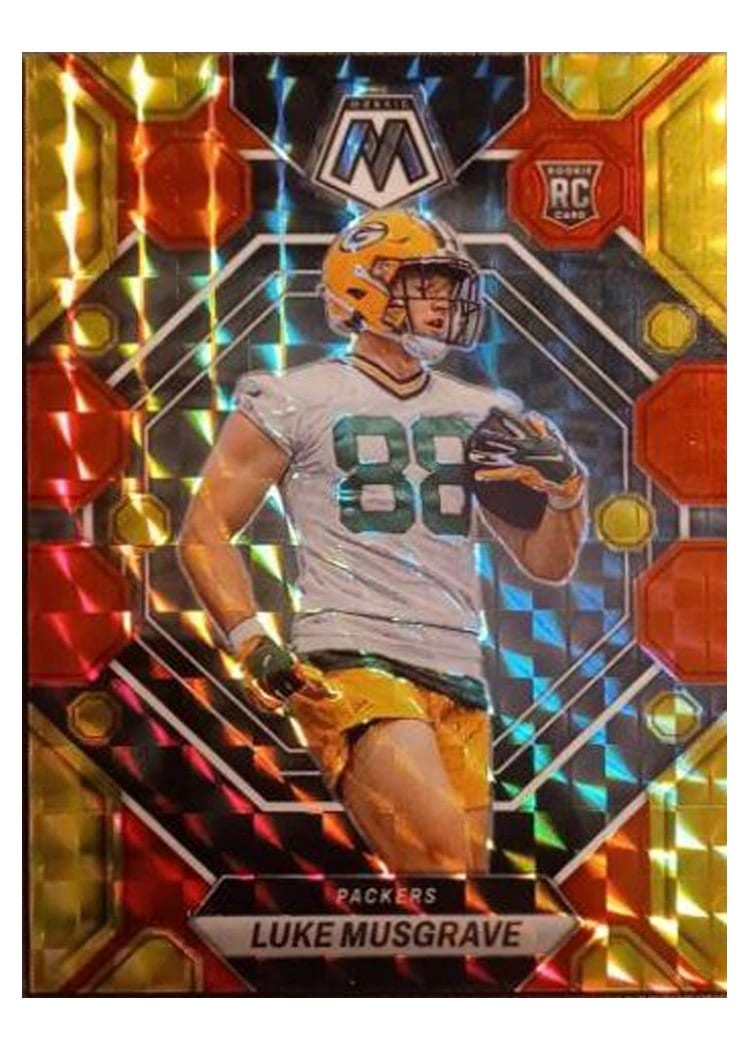 2023 Panini Mosaic Base Set Luke Musgrave #343 card