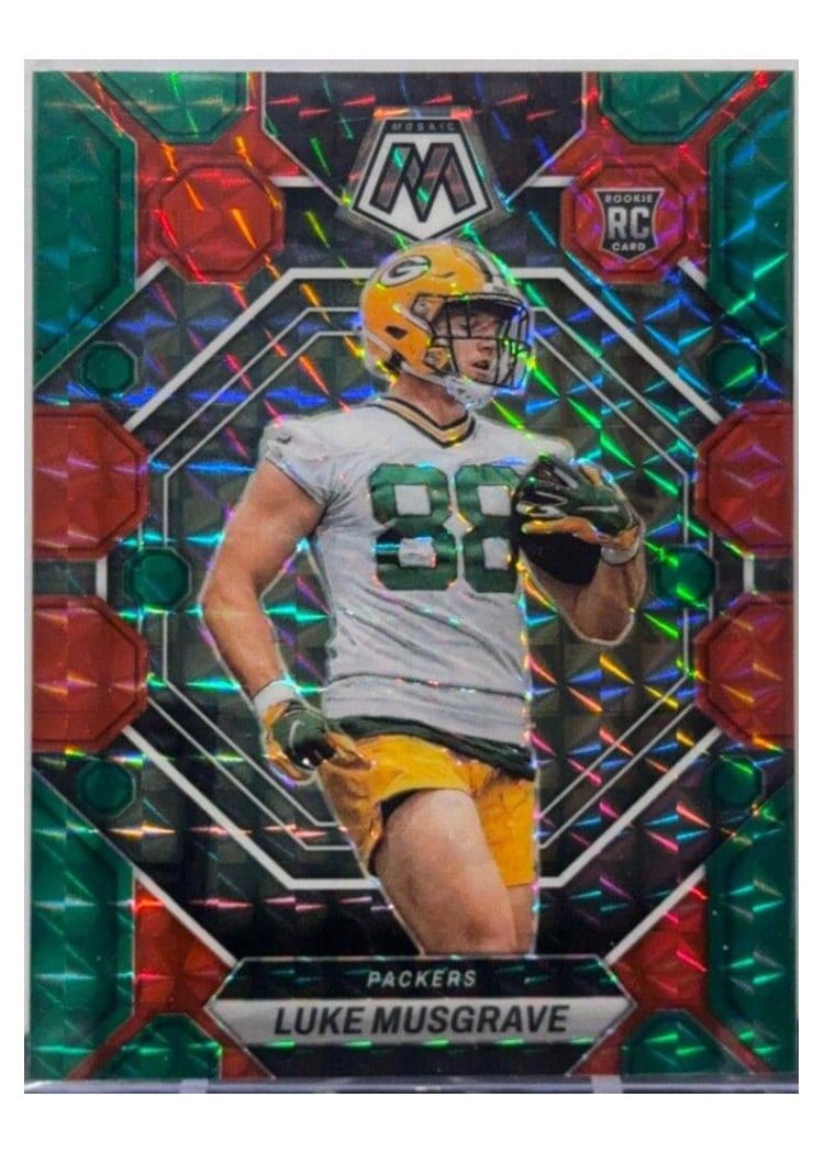 2023 Panini Mosaic Base Set Luke Musgrave #343 card